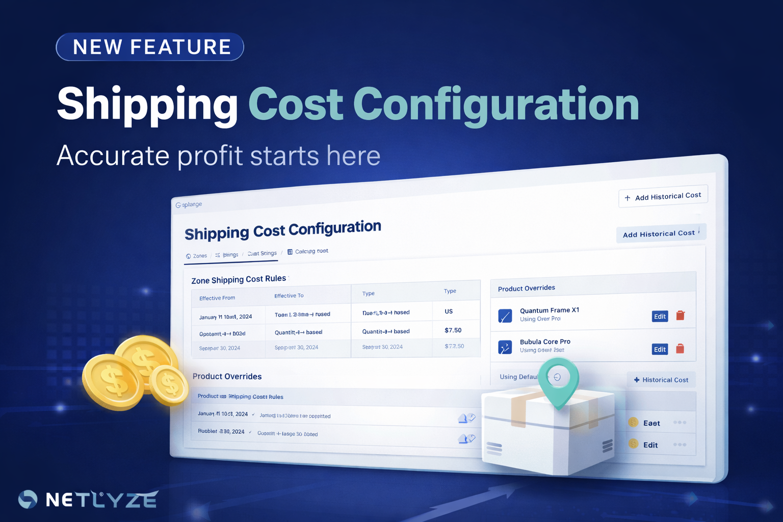 Introducing Shipping Cost Configuration – Accurate Profit Starts Here